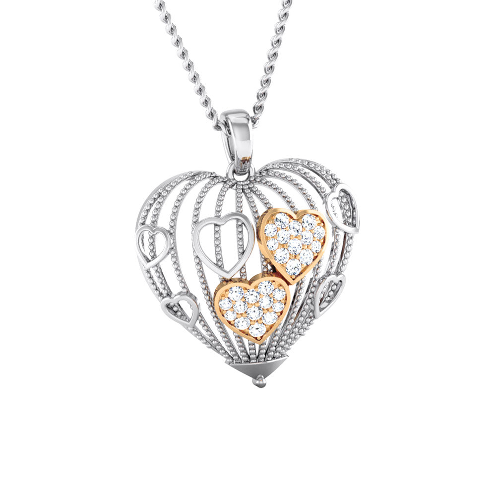 Inside Voice Diamond Pendant
