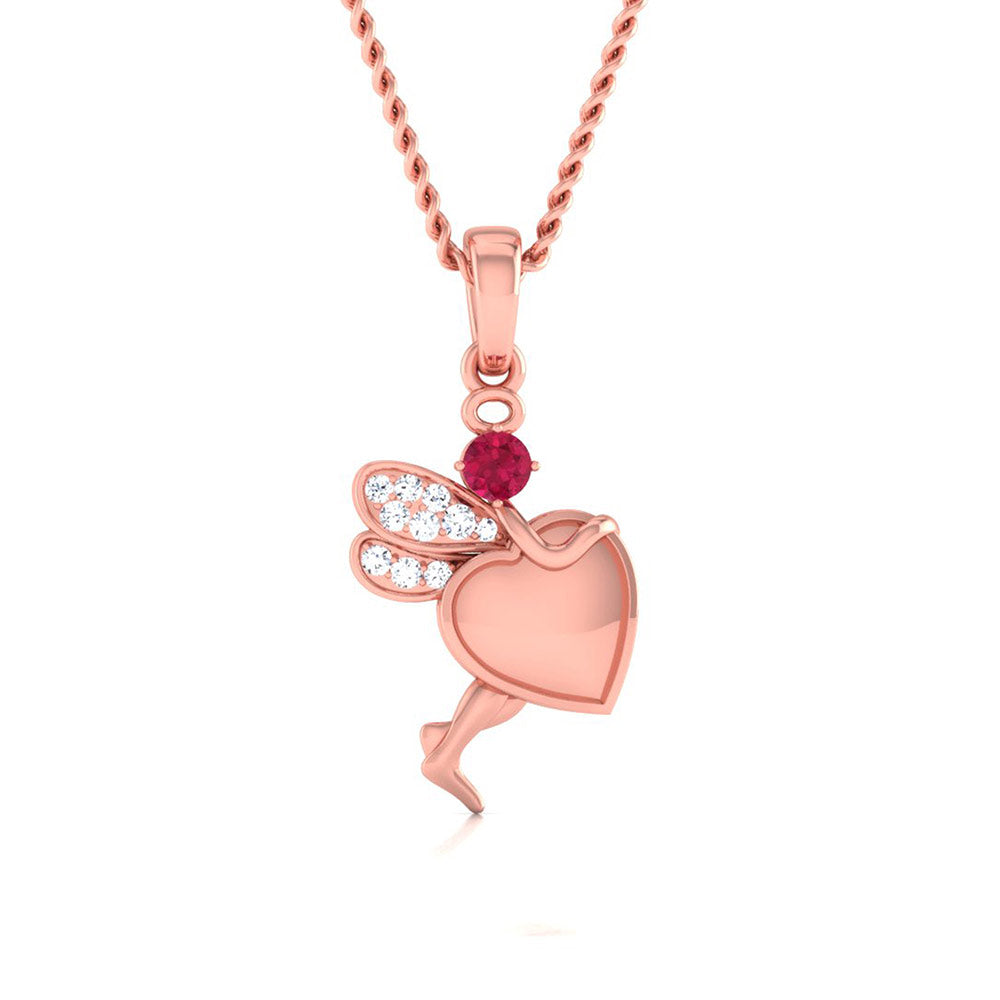 Little Messenger Ruby Pendant