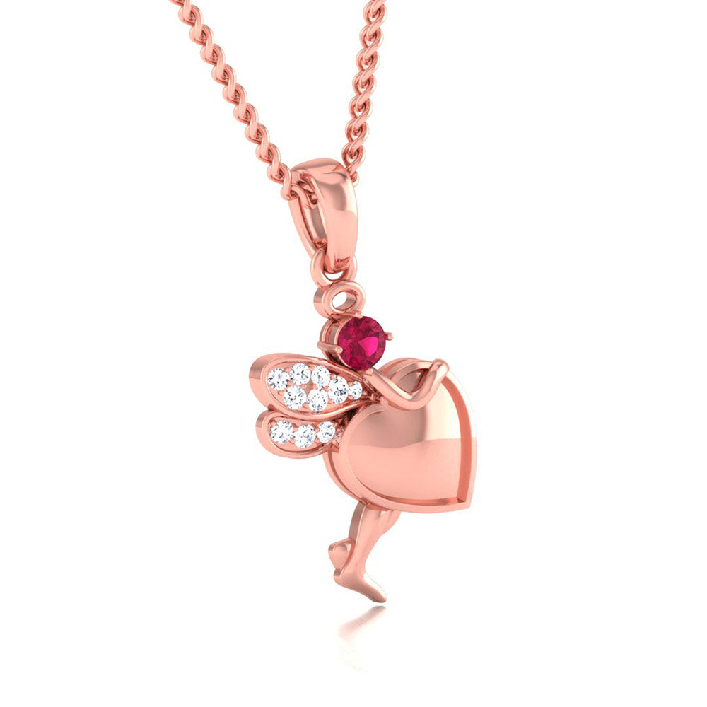 Little Messenger Ruby Pendant