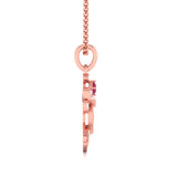 Little Messenger Ruby Pendant