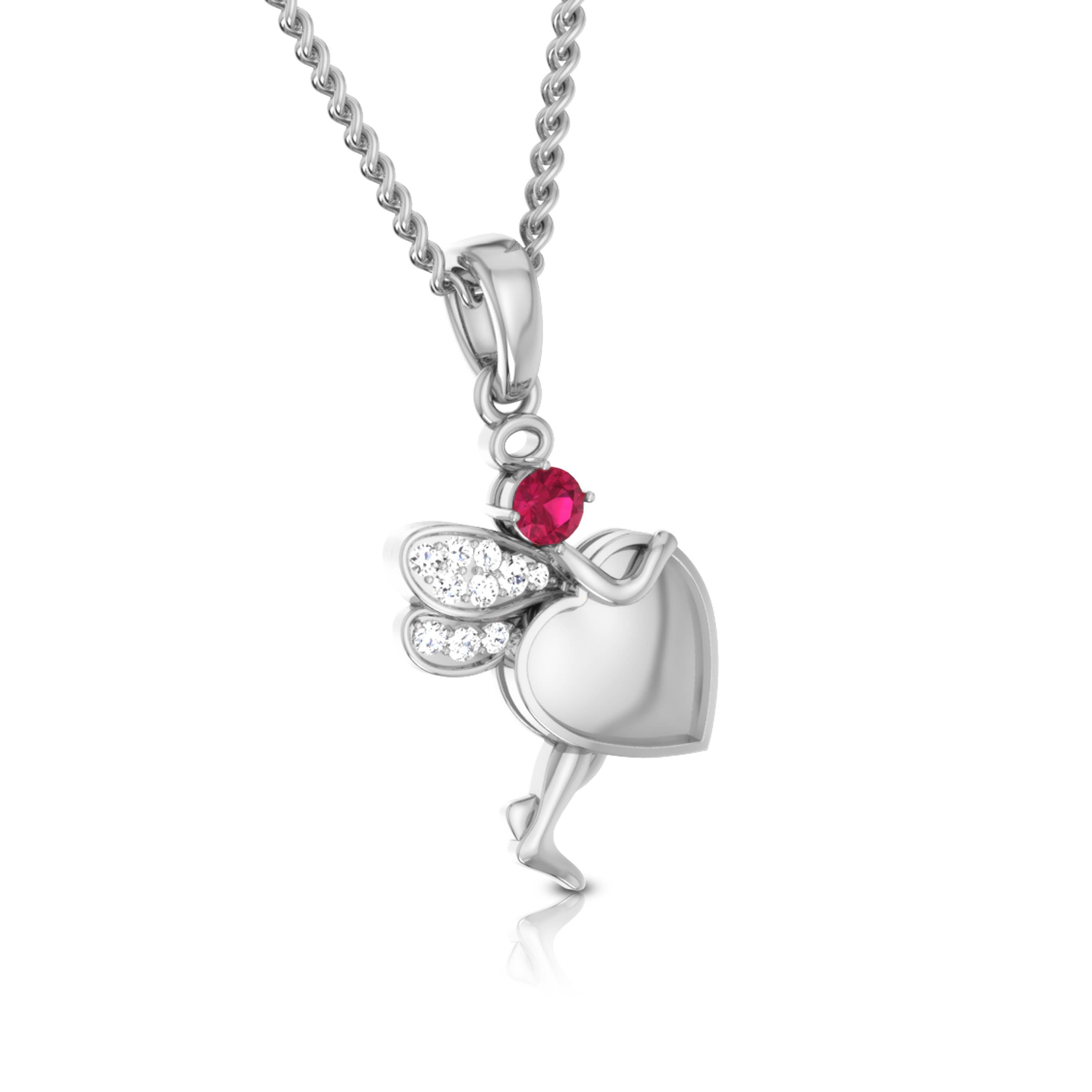 Little Messenger Ruby Pendant