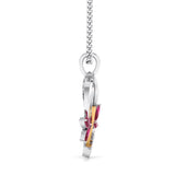 Eternal Blossom Heart Pendant