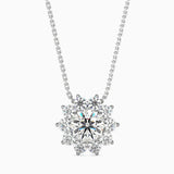 Sunrise Solitaire Pendant