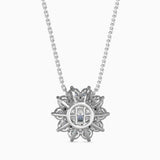 Sunrise Solitaire Pendant