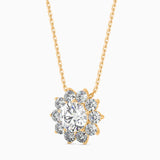 Sunrise Solitaire Pendant
