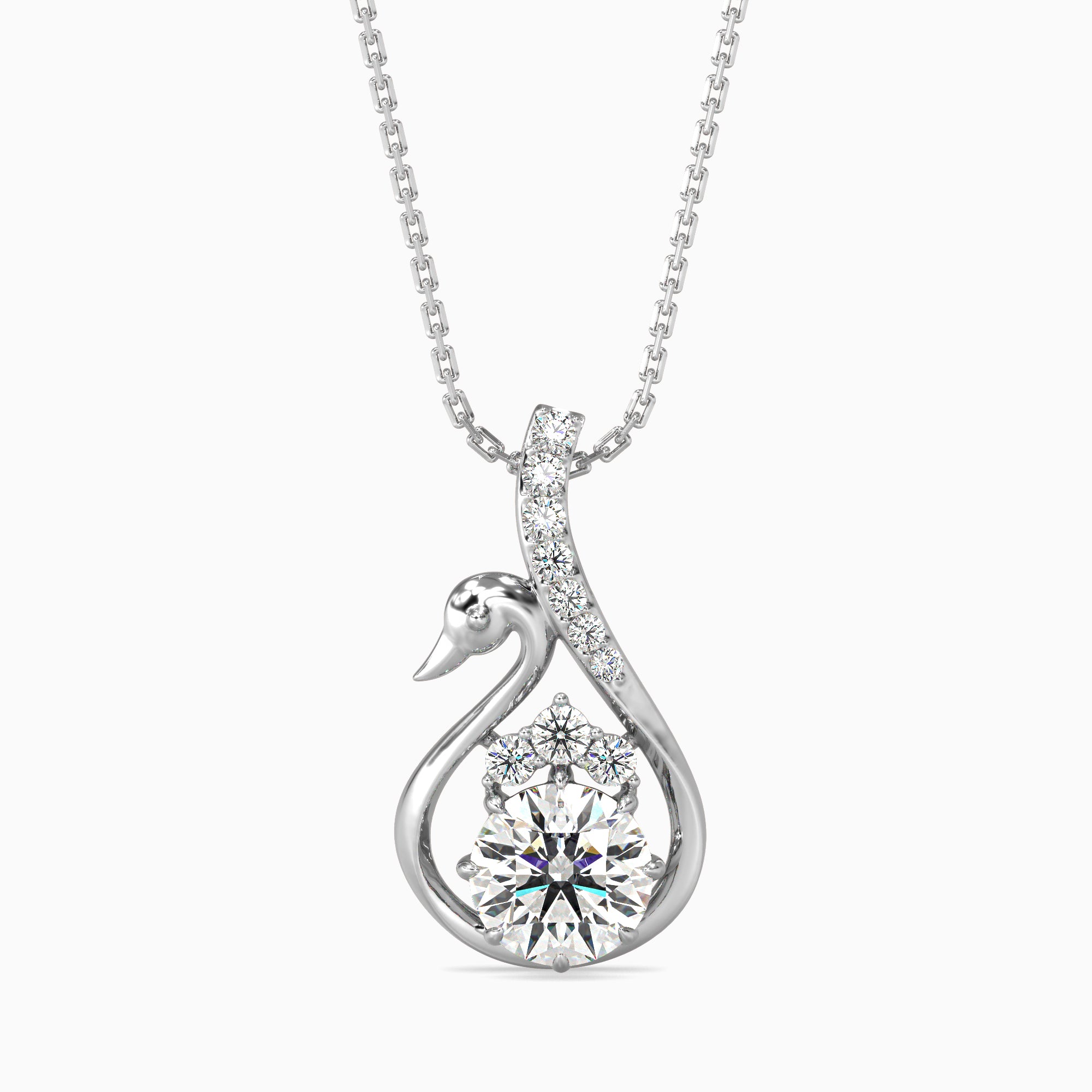 Swan Serene Pendant