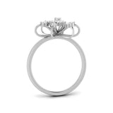 Celestial Diamond Cluster Ring