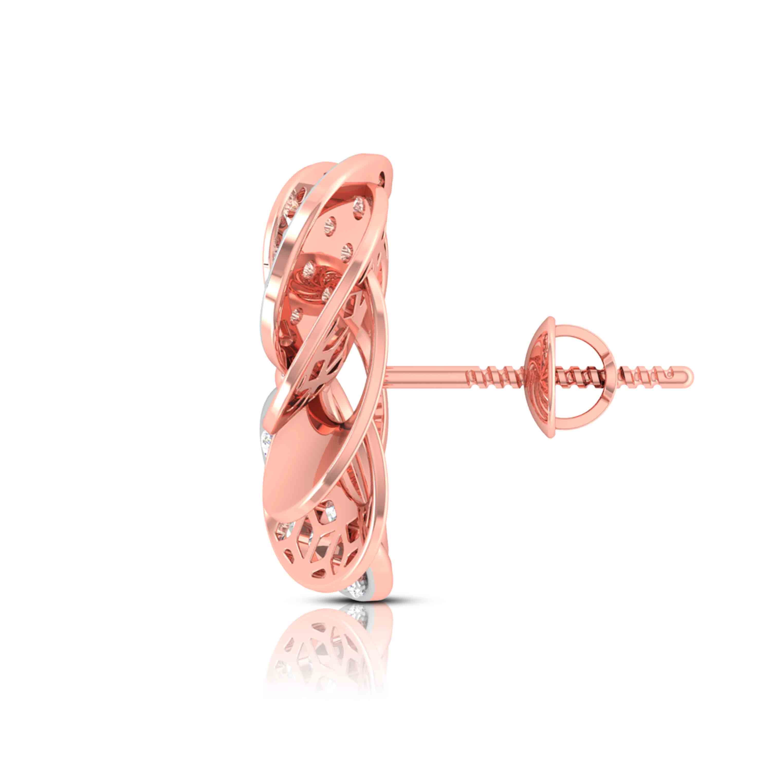 The Way Her Joy Spins Diamond Studs