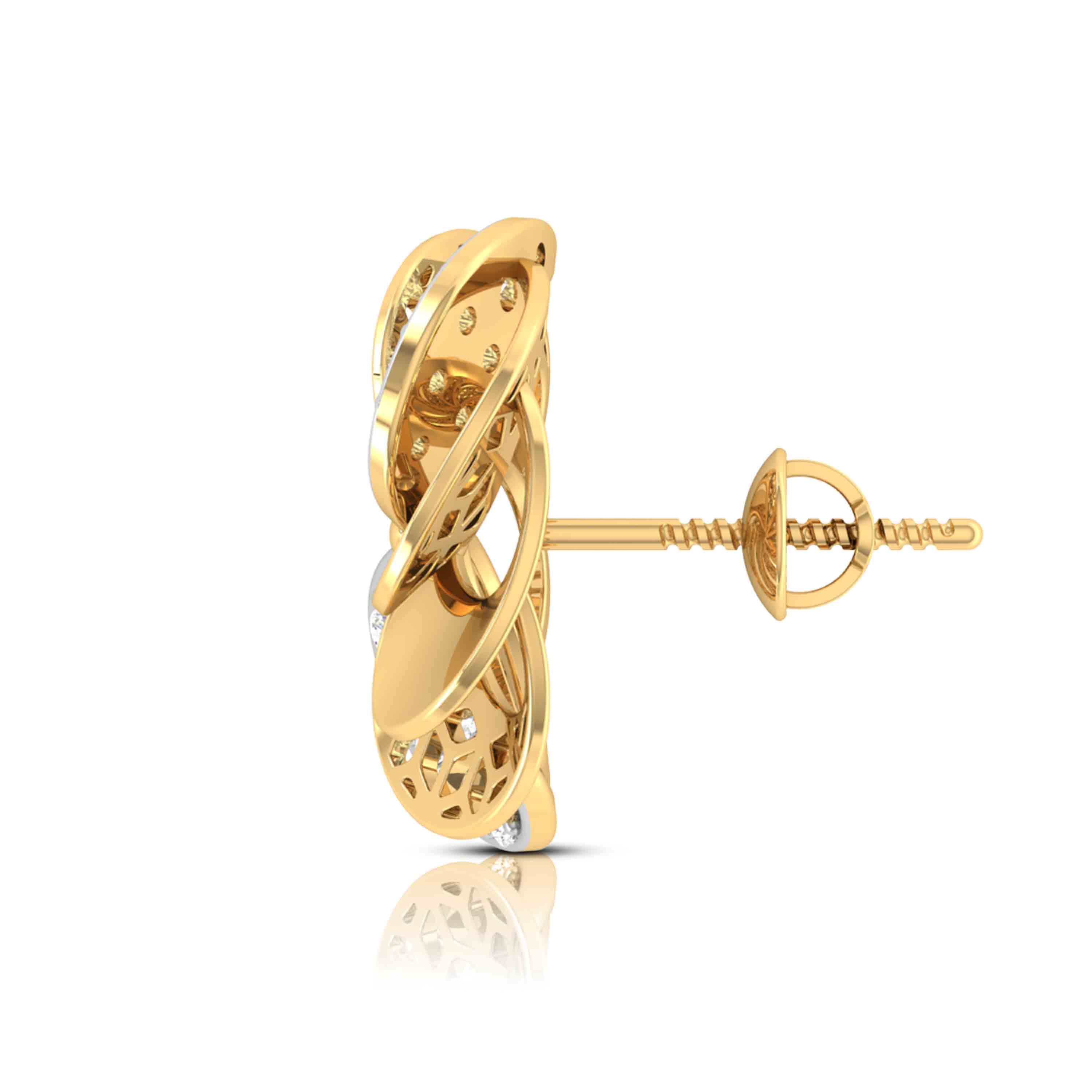 The Way Her Joy Spins Diamond Studs