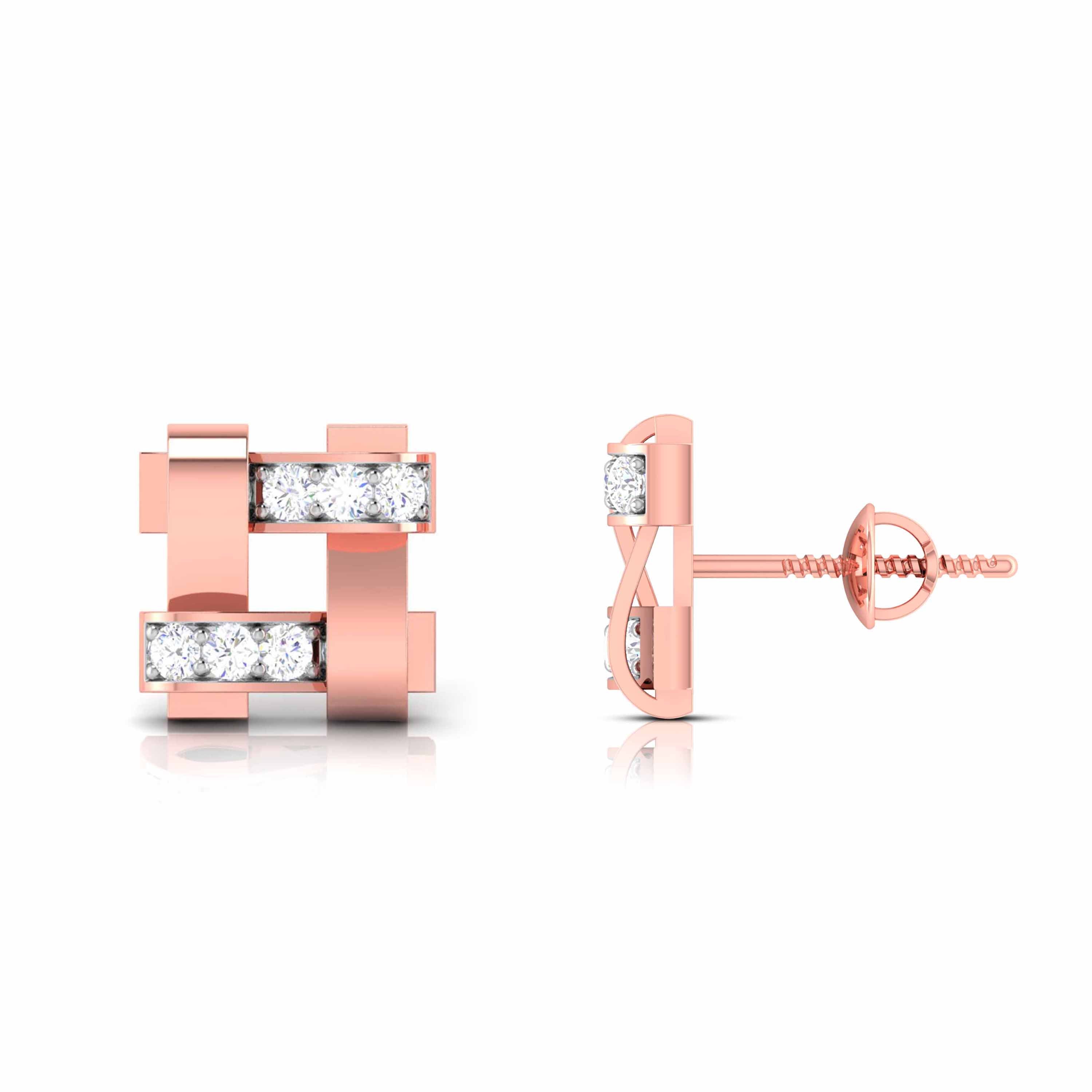 Building Her Own Skyline Diamond Studs