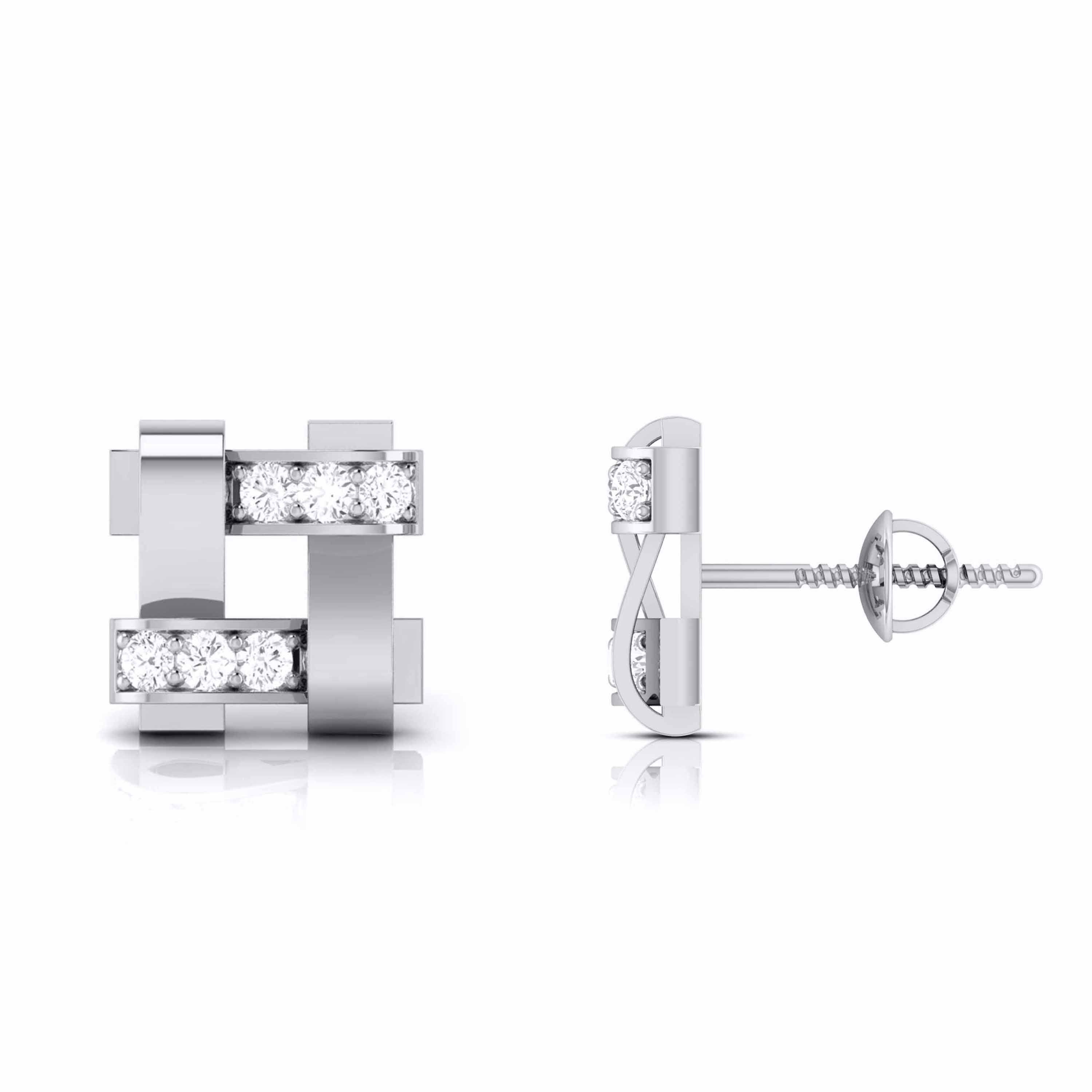 Building Her Own Skyline Diamond Studs