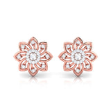 She Blooms Quietly Diamond Studs
