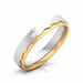 Dual Tone In Yellow & White Gold