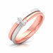 Dual Tone In Rose & White Gold