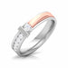 Dual Tone In Rose & White Gold