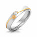 Dual Tone In Yellow & White Gold