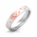 Dual Tone In Rose & White Gold