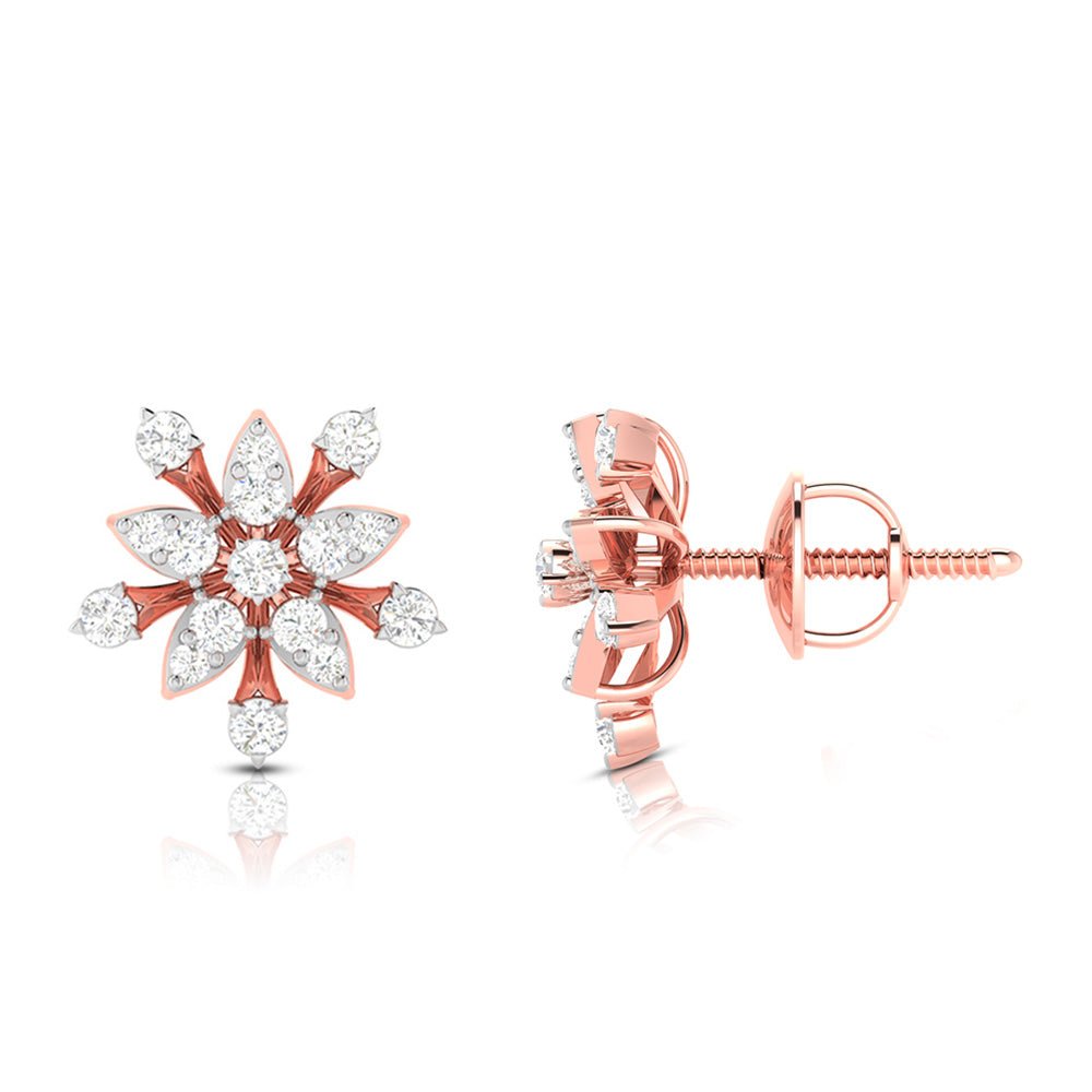 Her Little Fireworks Diamond Studs