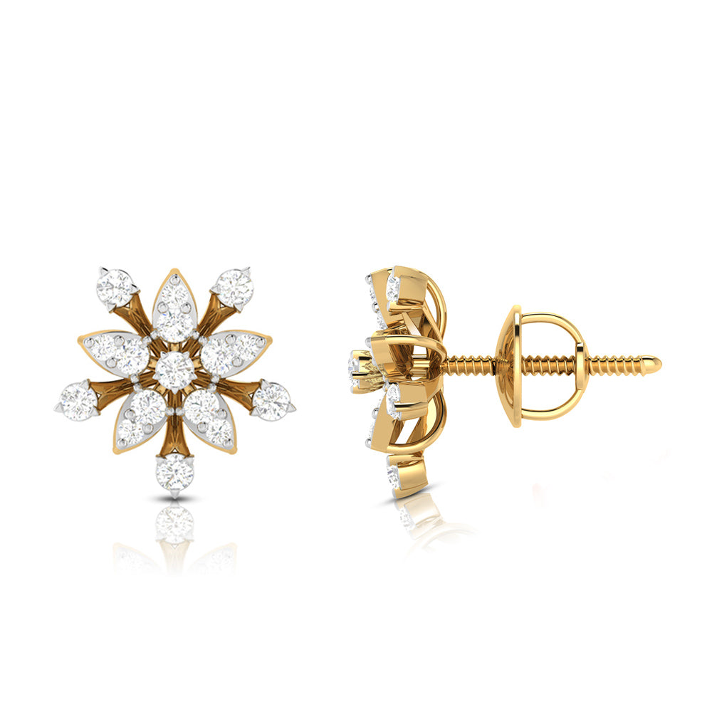 Her Little Fireworks Diamond Studs
