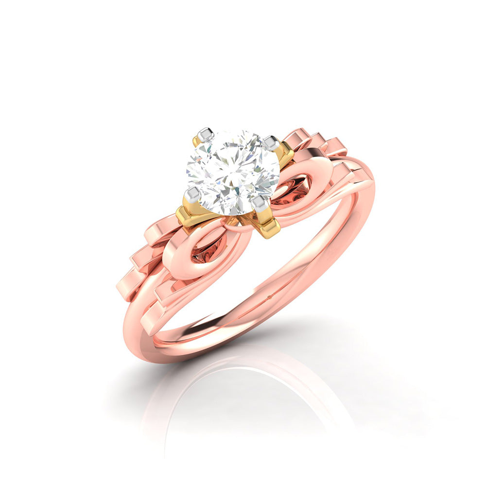 The First Yes Diamond Solitaire Ring