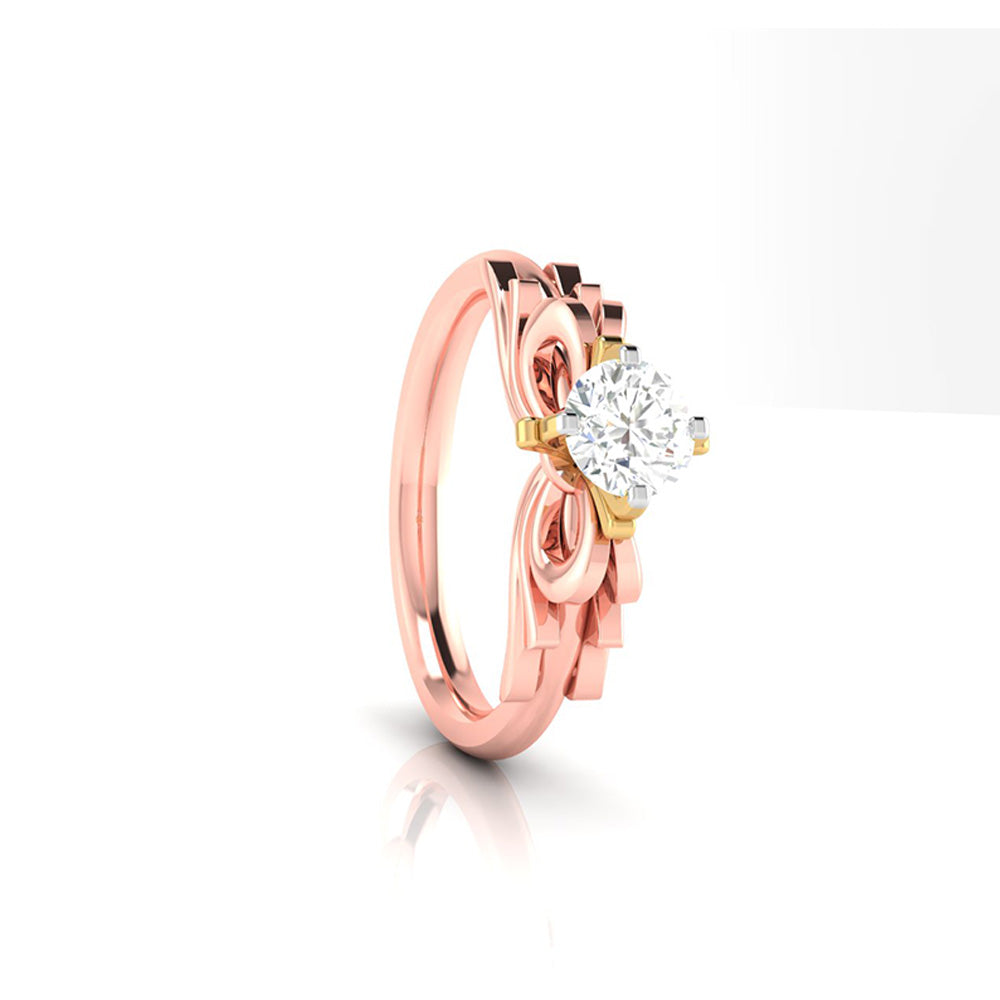 The First Yes Diamond Solitaire Ring