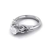 The First Yes Diamond Solitaire Ring