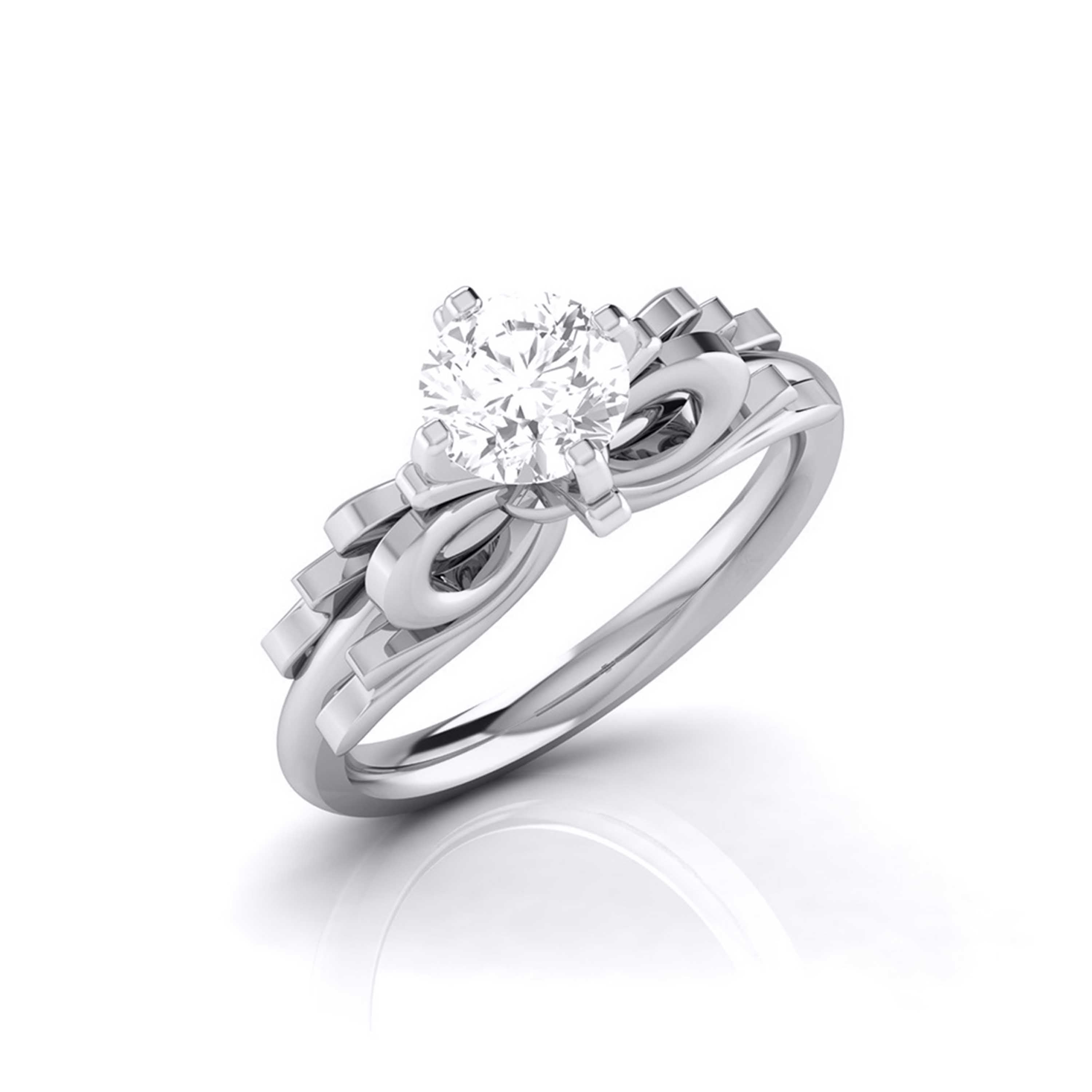 The First Yes Diamond Solitaire Ring
