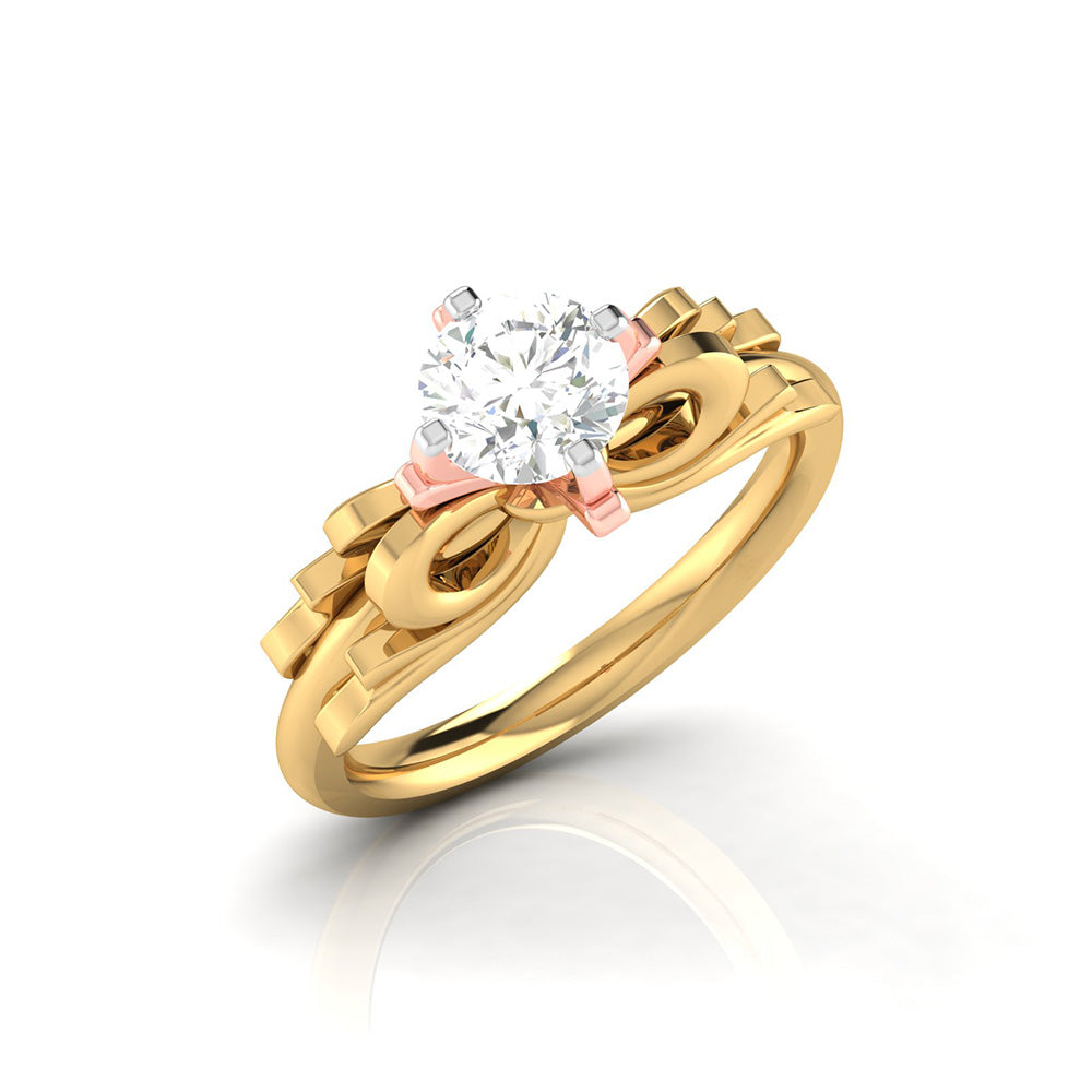 The First Yes Diamond Solitaire Ring
