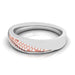 Dual Tone In Rose & White Gold