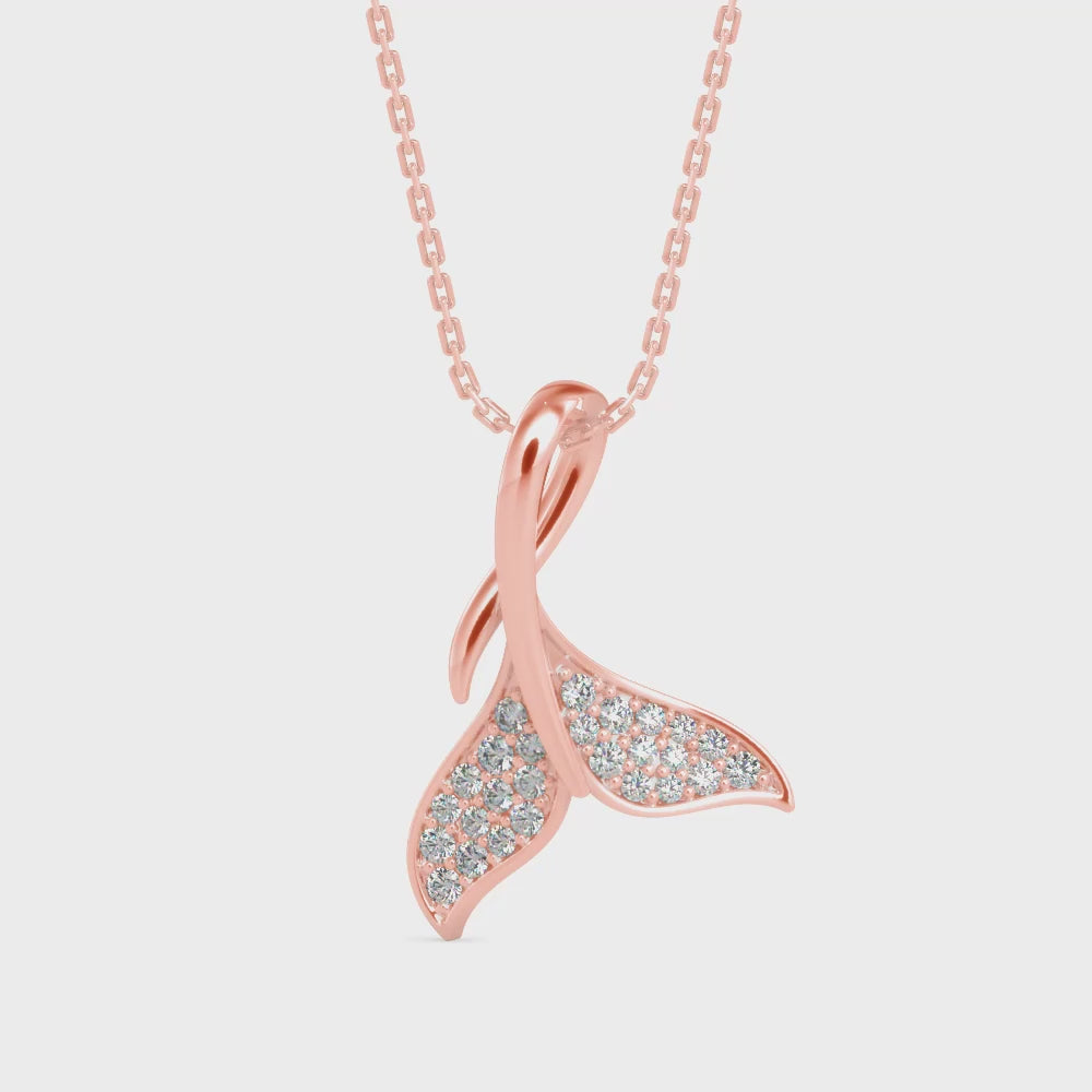 Whale Tail Pendant