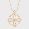 The Small Universe She Carries Solitaire Diamond Pendant