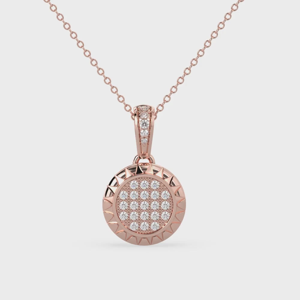 Her Own Little Sun Diamond Pendant