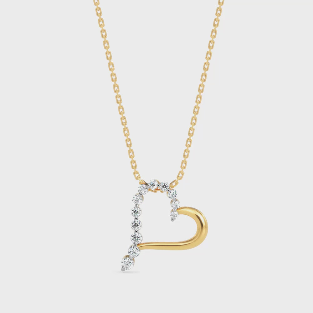 Half Light Diamond Pendant