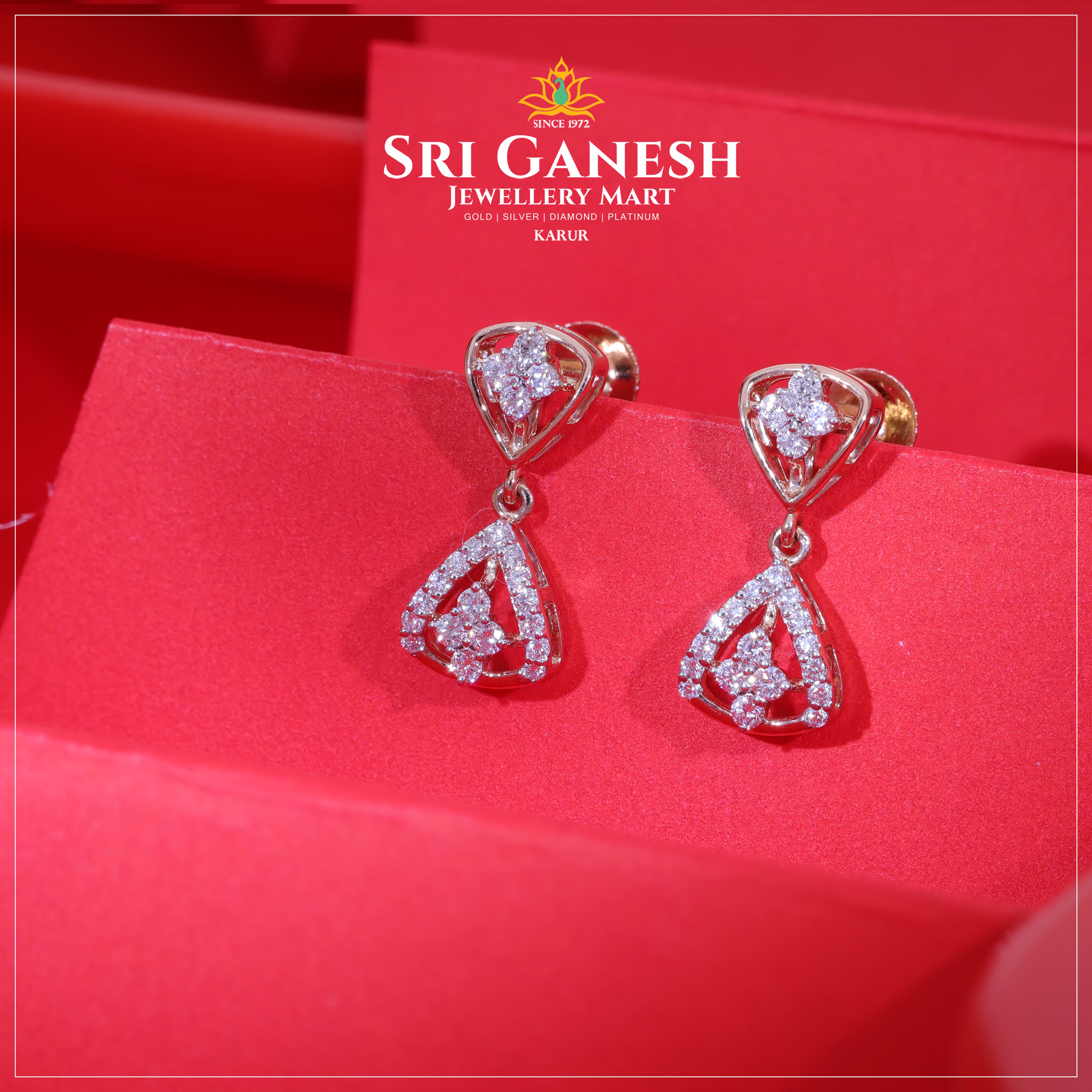 Diamond Earrings - 0207